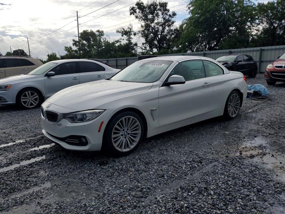 2016 BMW 4 series VIN WBA3V7C52G5A25784 COPART salvage auction — REAR END, Fl - Cert Of Title Slvg Rebuildable, sold $3,950 on 2026-08-18 (photo 1)