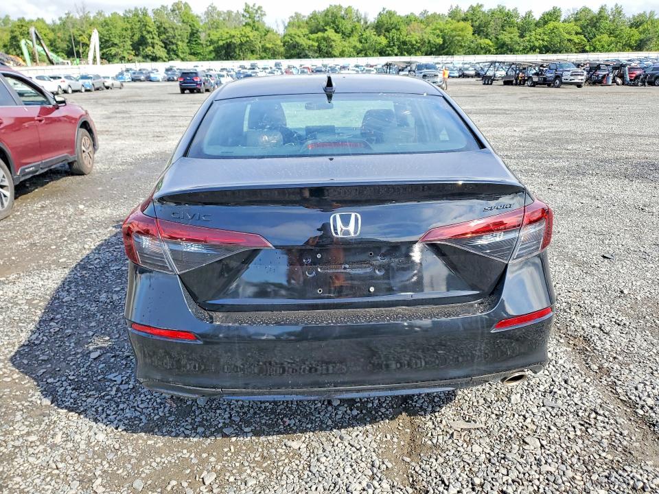 2026 Honda Civic VIN 2HGFE2F56TH501230 COPART salvage auction — MINOR DENT/SCRATCHES, NY - CERT OF TITLE-REBUILT SALVAGE, sold $8,200 on 2026-08-21 (photo 6)