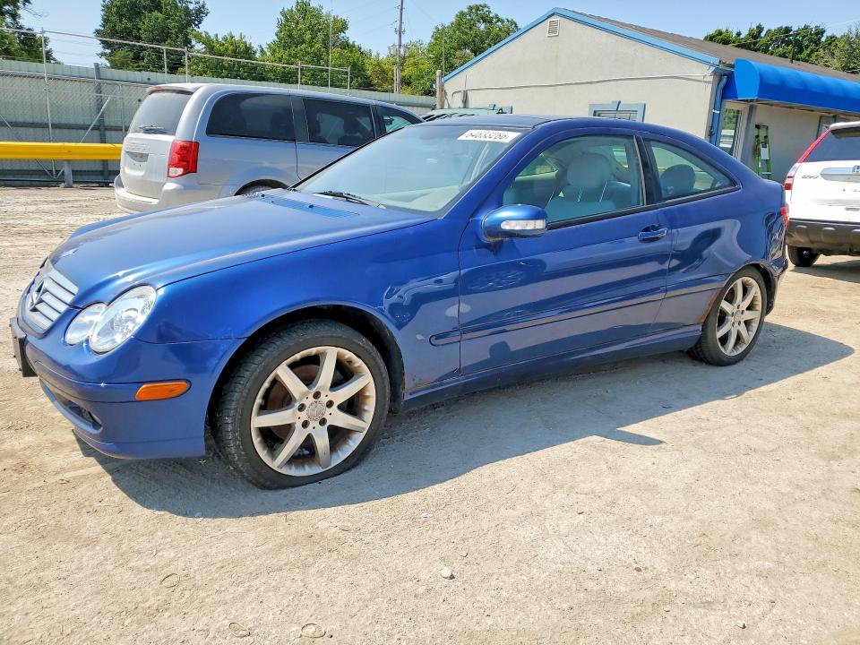 2002 Mercedes-benz C class VIN WDBRN47J22A287707 COPART salvage auction — NORMAL WEAR, KS - CERTIFICATE OF TITLE, sold $325 on 2026-08-19 (photo 1)