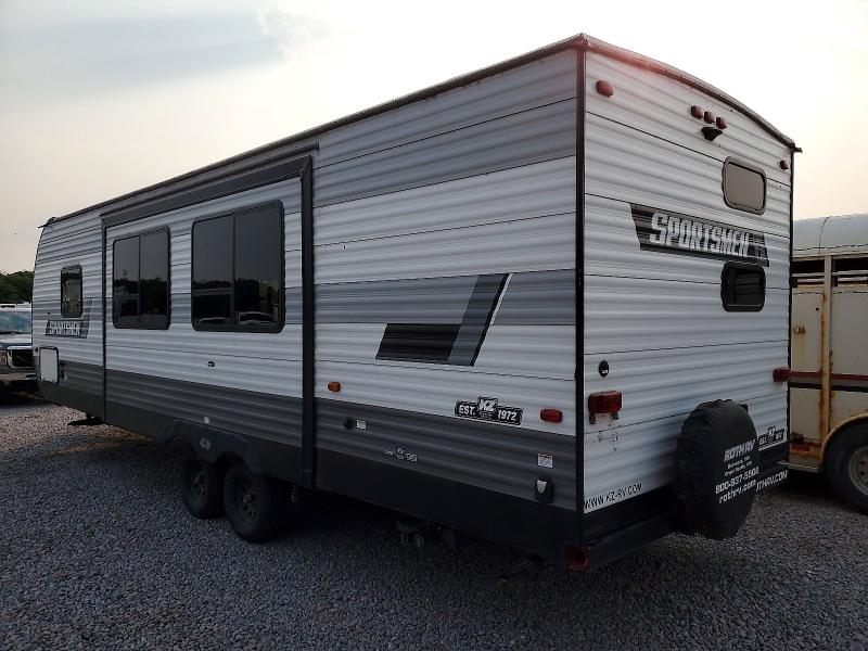 2021 Kz-rv VIN 4EZTU2824M5010654 COPART salvage auction — ROOF, ST, sold $1,750 on 2026-09-03 (photo 3)