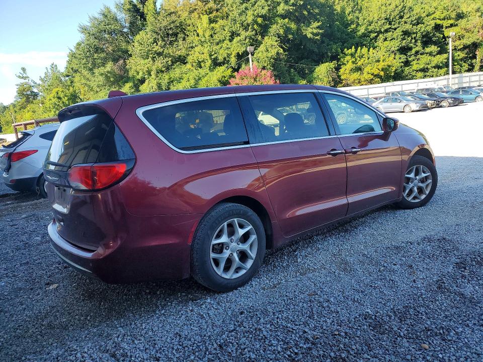 2018 Chrysler Pacifica VIN 2C4RC1FG9JR356902 COPART salvage auction — MECHANICAL, MS - CERTIFICATE OF TITLE, sold $175 on 2026-08-21 (photo 3)