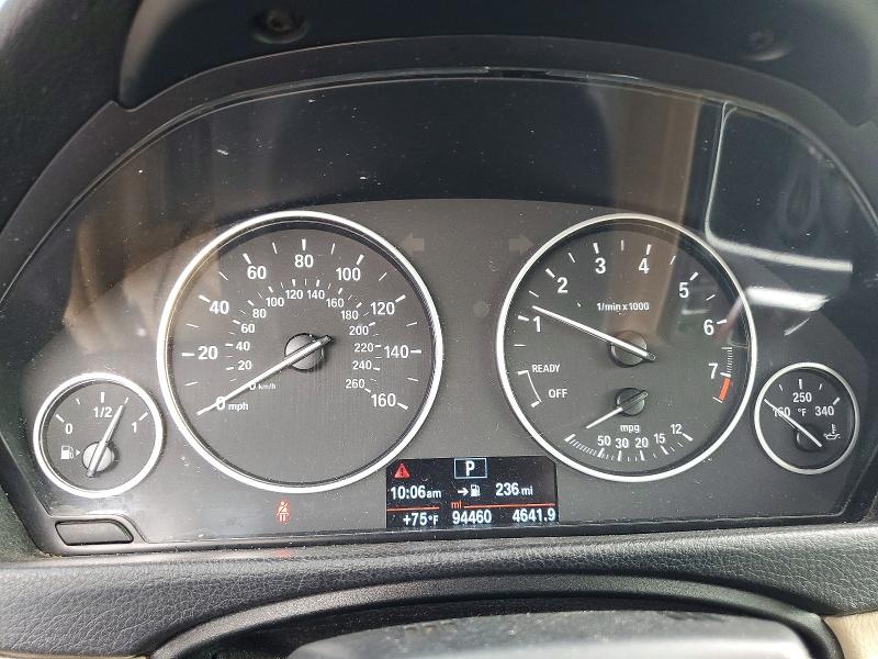 2016 BMW 4 series VIN WBA3V7C52G5A25784 COPART salvage auction — REAR END, Fl - Cert Of Title Slvg Rebuildable, sold $3,950 on 2026-08-18 (photo 9)