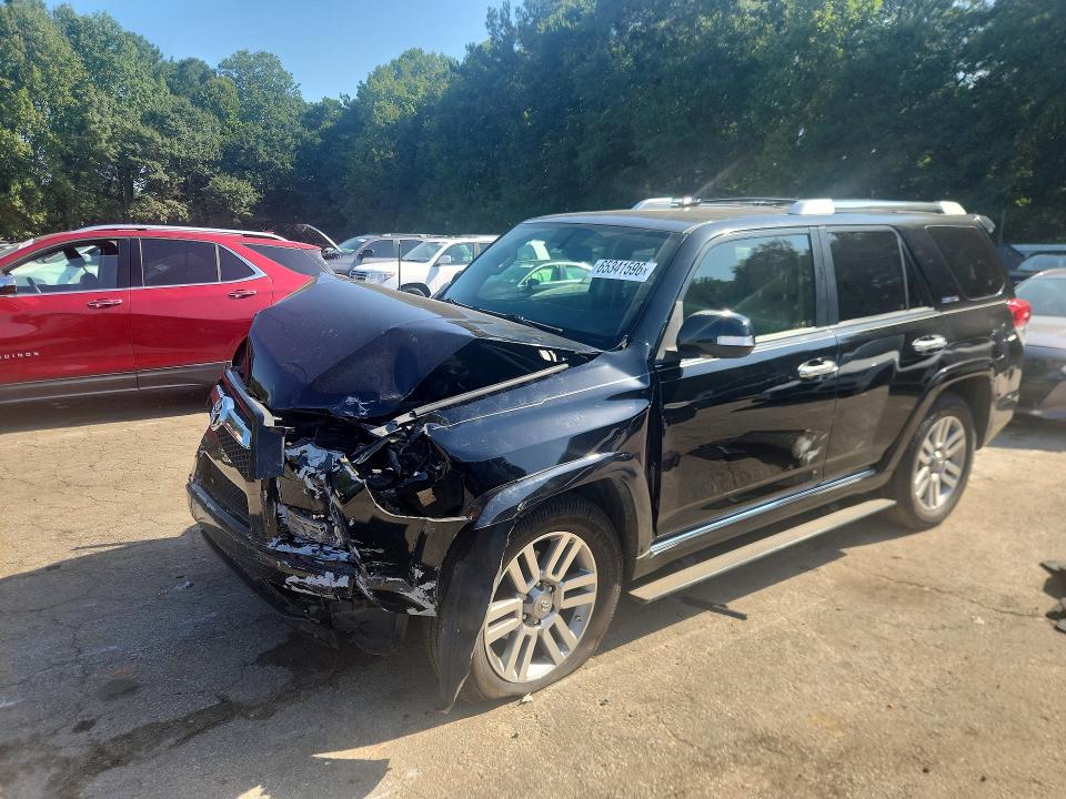 2012 Toyota 4runner VIN JTEBU5JR7C5087177 — COPART salvage auction photo