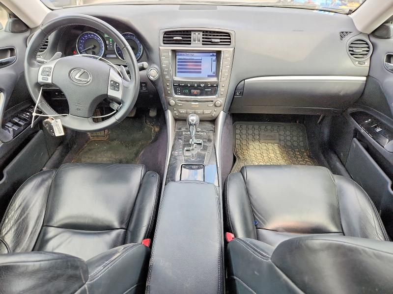 2011 Lexus Is VIN JTHCF5C29B5051457 COPART salvage auction — FRONT END, ON - PERMIT NO BRAND - UNFIT, sold $625 on 2026-08-25 (photo 8)
