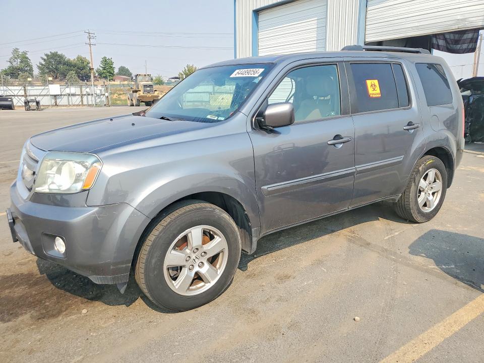 2011 Honda Pilot VIN 5FNYF4H58BB027282 COPART salvage auction — SIDE, Ut - Salvage Certificate, sold $1,900 on 2026-08-25 (photo 1)