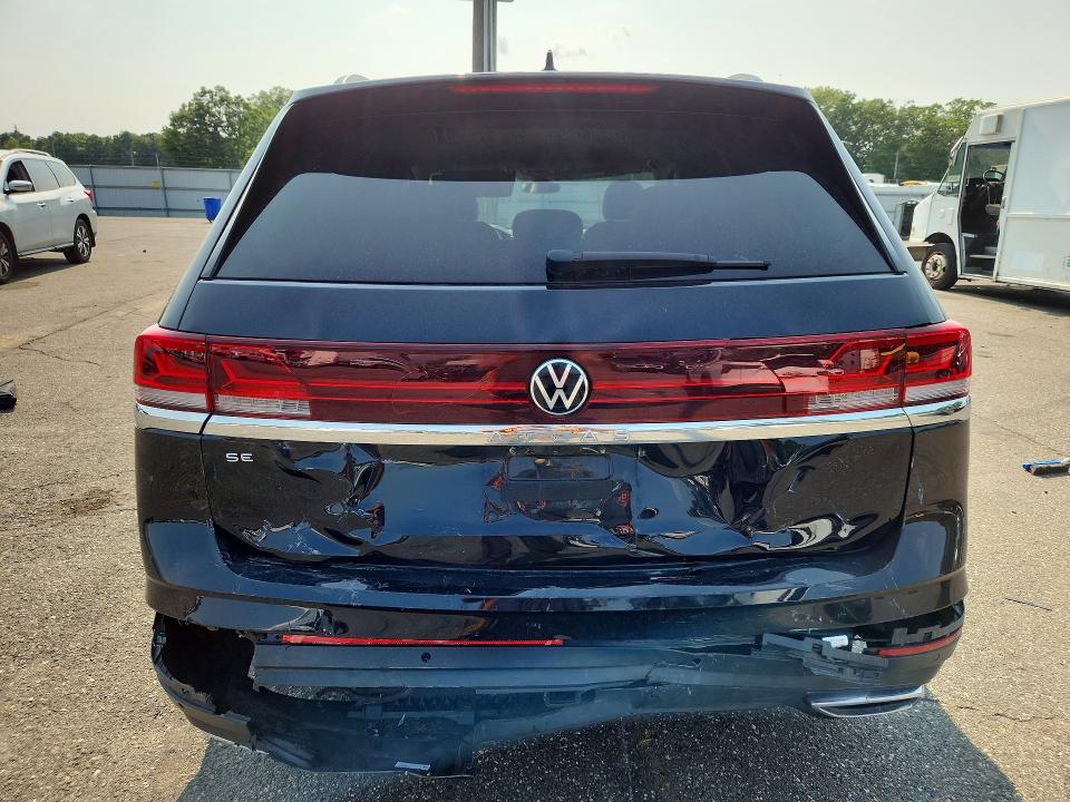 2025 Volkswagen Atlas VIN 1V2WR2CA8SC505039 COPART salvage auction — FRONT END, Fl - Certificate Of Title, sold $10,300 on 2026-08-24 (photo 6)