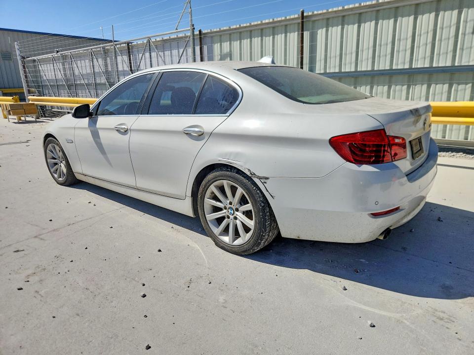 2014 BMW 5 series VIN WBA5B1C52ED475689 COPART salvage auction — NORMAL WEAR, Tx - Certificate Of Title, sold $1,200 on 2026-08-21 (photo 2)