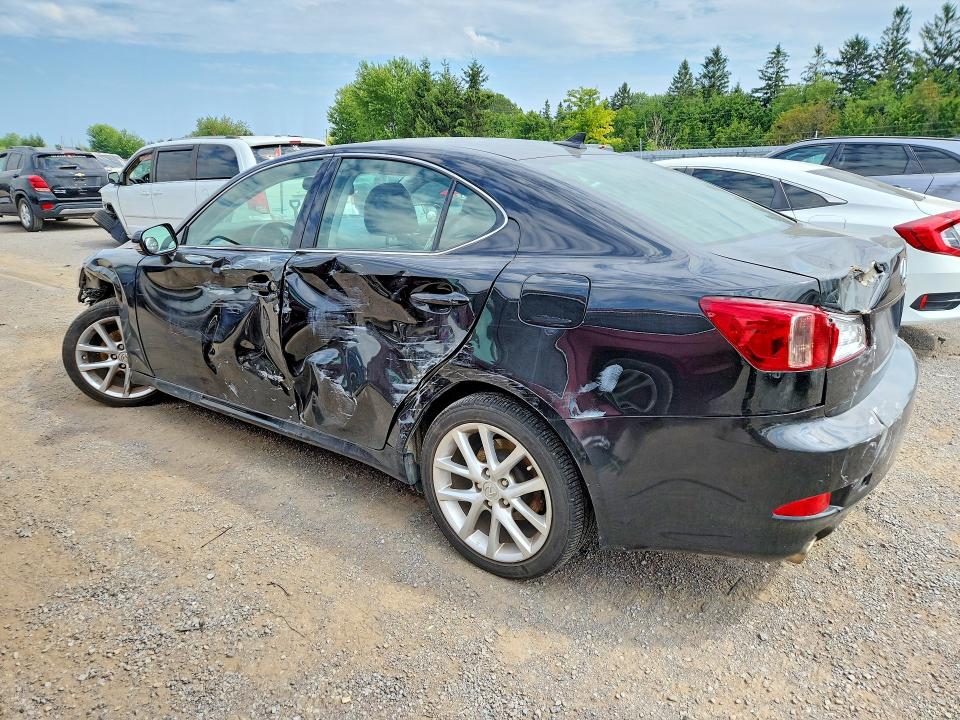 2011 Lexus Is VIN JTHCF5C29B5051457 COPART salvage auction — FRONT END, ON - PERMIT NO BRAND - UNFIT, sold $625 on 2026-08-25 (photo 2)