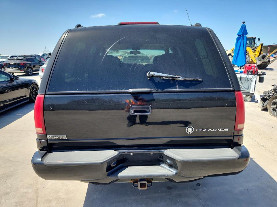 2000 Cadillac Escalade VIN 1GYEK63R8YR212336 COPART salvage auction — HAIL, TX - CERTIFICATE OF TITLE, sold $900 on 2026-08-22 (photo 6)
