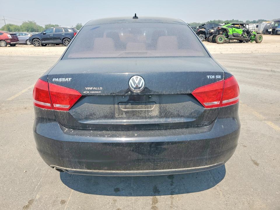 2014 Volkswagen Passat VIN 1VWBN7A34EC058725 COPART salvage auction — FRONT END, Id - Certificate Of Title, sold $90 on 2026-08-18 (photo 6)