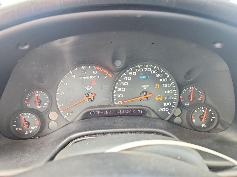 2002 Chevrolet Corvette VIN 1G1YY22G425130430 COPART salvage auction — FRONT END, Va - Certificate Of Title, sold $1,650 on 2026-08-22 (photo 9)