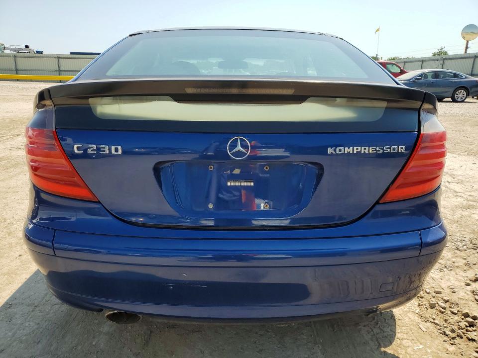 2002 Mercedes-benz C class VIN WDBRN47J22A287707 COPART salvage auction — NORMAL WEAR, KS - CERTIFICATE OF TITLE, sold $325 on 2026-08-19 (photo 6)