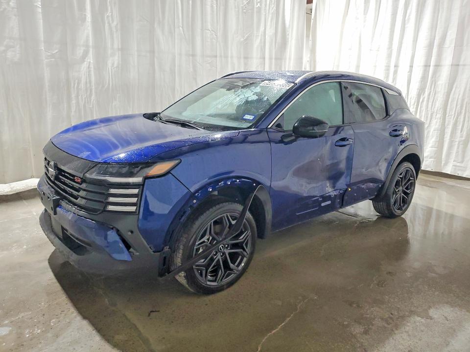 2026 Nissan Kicks VIN 3N8AP6DA9TL381574 COPART salvage auction — FRONT END, TX - CERTIFICATE OF TITLE, sold $11,900 on 2026-08-19 (photo 1)