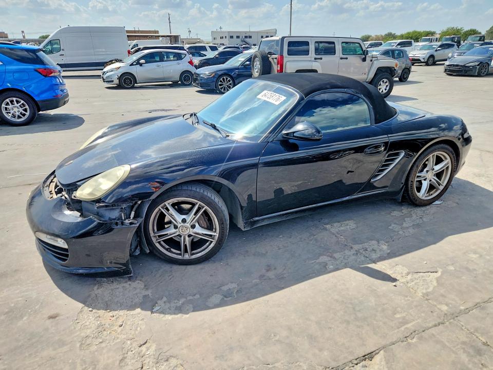 2011 Porsche Boxster VIN WP0CA2A81BS710364 COPART salvage auction — FRONT END, CT, sold $3,100 on 2026-08-17 (photo 1)