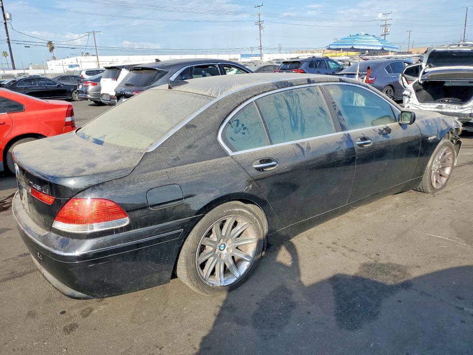 2005 BMW 7 series VIN WBAGN63535DS58990 COPART salvage auction — FRONT END, SC, sold $300 on 2026-09-02 (photo 3)