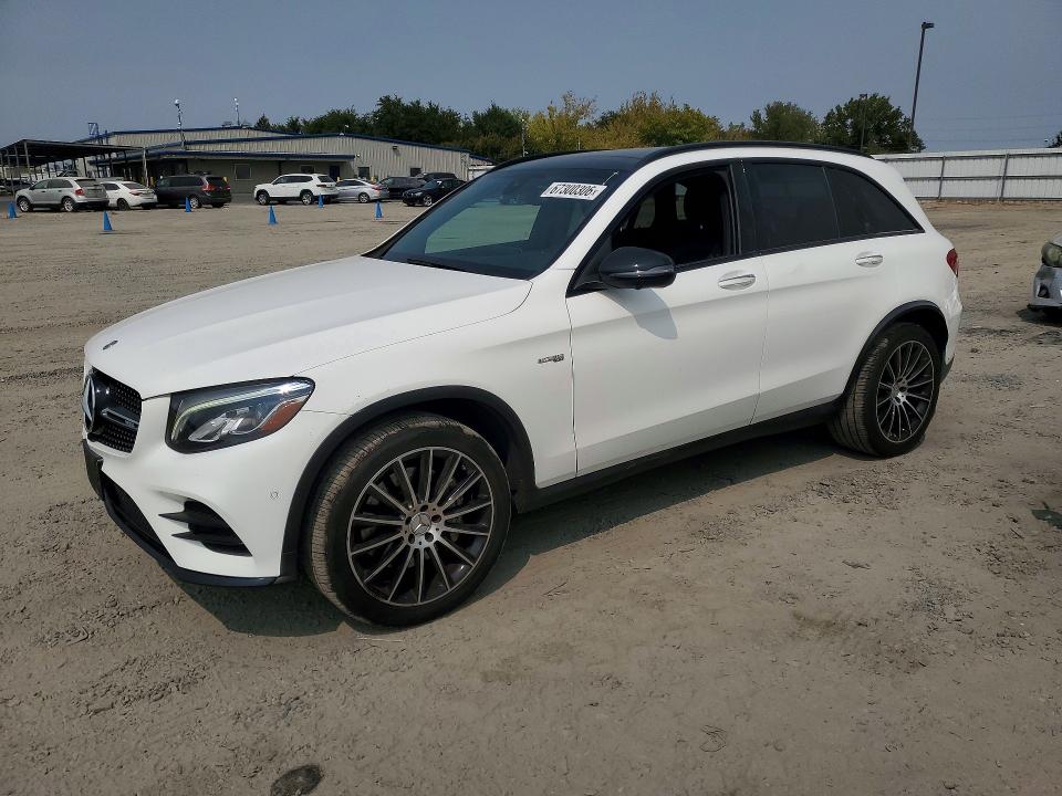 2018 Mercedes-benz Glc VIN WDC0G6EB1JF472788 — COPART salvage auction photo