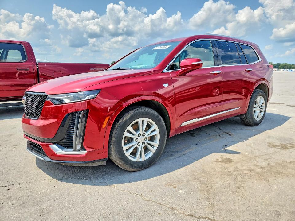 2021 Cadillac Xt6 VIN 1GYKPAR4XMZ163878 COPART salvage auction — FRONT END, TN - CERTIFICATE OF TITLE, sold $11,800 on 2026-08-24 (photo 1)