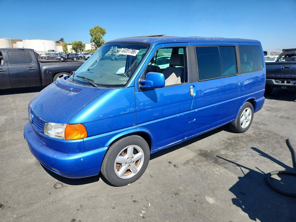 2001 Volkswagen Eurovan VIN WV2MB47011H137087 COPART salvage auction — STRIPPED, DV, sold $575 on 2026-08-05 (photo 1)