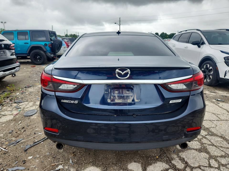 2017 Mazda 6 VIN JM1GL1X51H1143641 COPART salvage auction — FRONT END, Mo - Dis/Dlr/Exp Only Salvage Title (P), sold $850 on 2026-08-21 (photo 6)