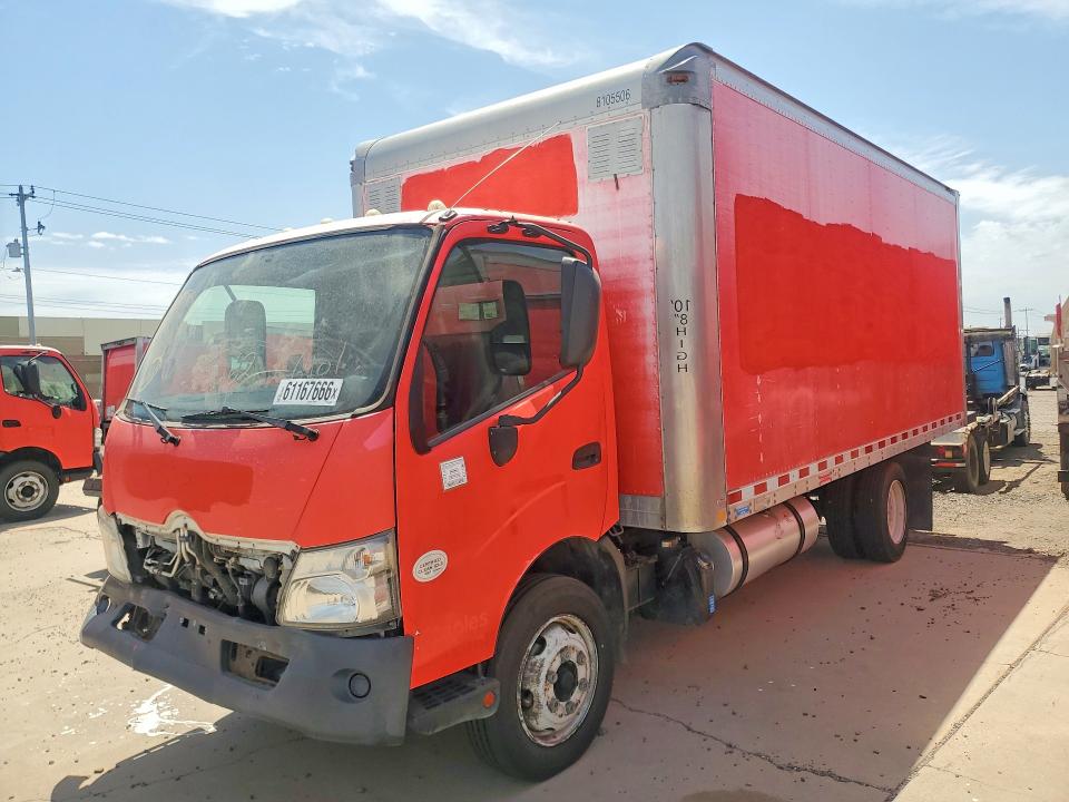 2018 Hino All other VIN JHHSDM2HXJK006401 COPART salvage auction — FRONT END, AZ - CERTIFICATE OF TITLE (P), sold $1,550 on 2026-08-24 (photo 1)