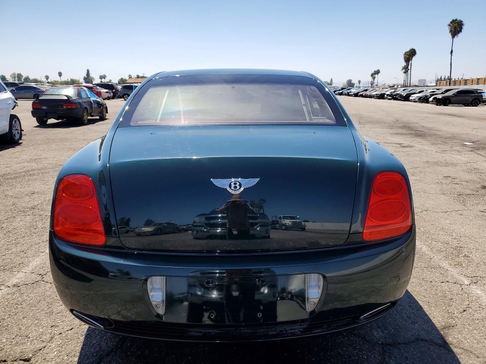 2007 Bentley Continenta VIN SCBBR93W87C041006 COPART salvage auction — VANDALISM, SC, sold $15,700 on 2026-08-26 (photo 6)