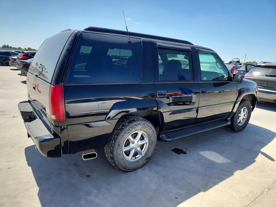 2000 Cadillac Escalade VIN 1GYEK63R8YR212336 COPART salvage auction — HAIL, TX - CERTIFICATE OF TITLE, sold $900 on 2026-08-22 (photo 3)