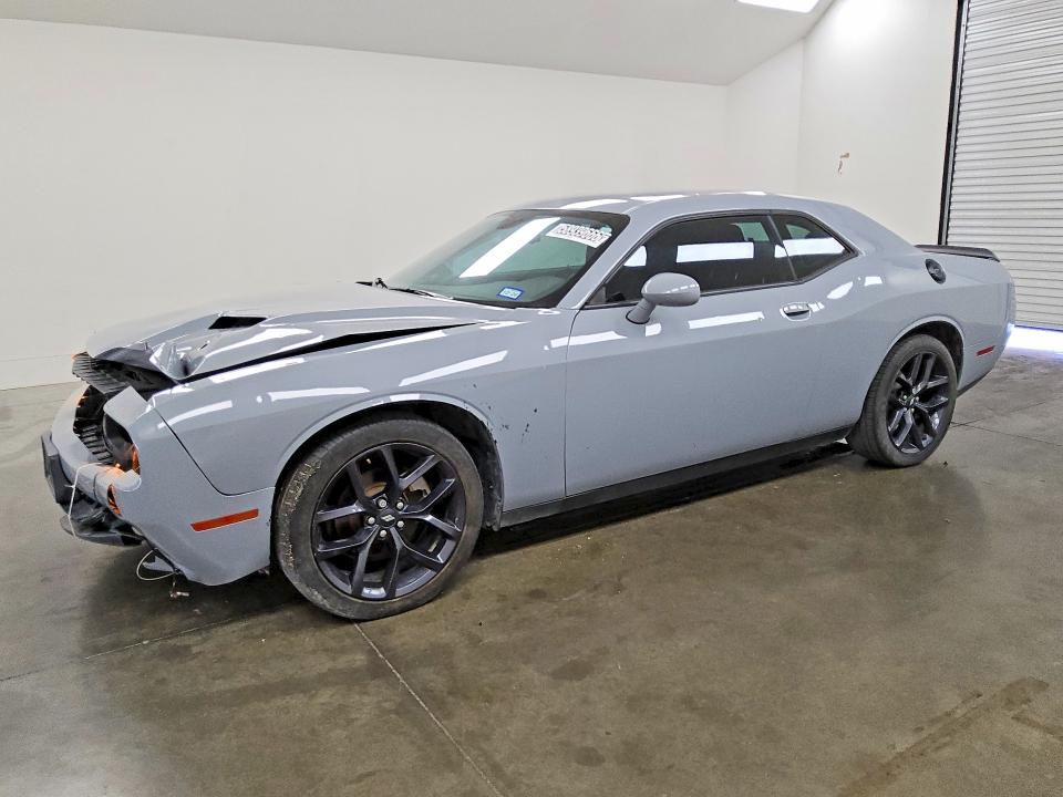 2021 Dodge Challenger VIN 2C3CDZAG1MH610139 COPART salvage auction — FRONT END, TX - CERTIFICATE OF TITLE, sold $7,700 on 2026-08-20 (photo 1)