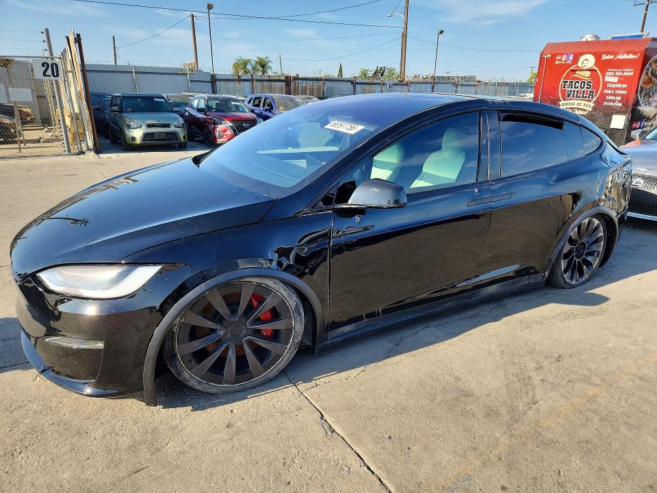 2023 Tesla Model x VIN 7SAXCBE61PF404194 — COPART salvage auction photo