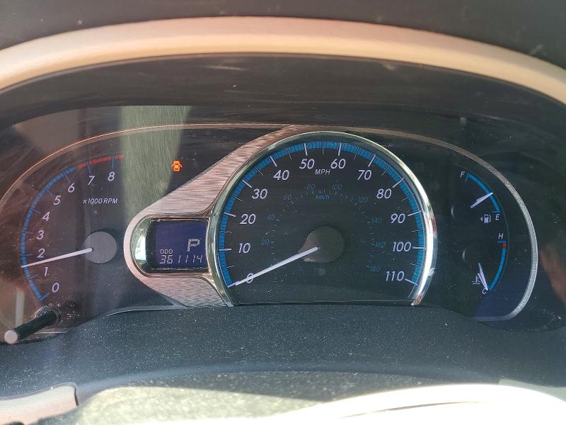 2011 Toyota Sienna VIN 5TDYK3DC1BS093596 COPART salvage auction — FRONT END, Wa - Vehicle Cert Of Ownership-Titl, sold $125 on 2026-08-22 (photo 9)