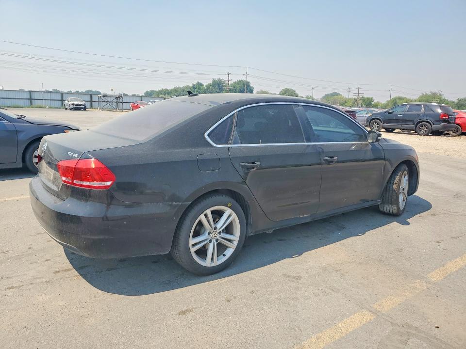 2014 Volkswagen Passat VIN 1VWBN7A34EC058725 COPART salvage auction — FRONT END, Id - Certificate Of Title, sold $90 on 2026-08-18 (photo 3)
