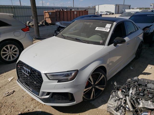 2019 Audi RS3 VIN WUABWGFF6KA907329 COPART salvage auction — NORMAL WEAR, Salvage Title, sold $17,300 on 2024-01-03 (photo 1)