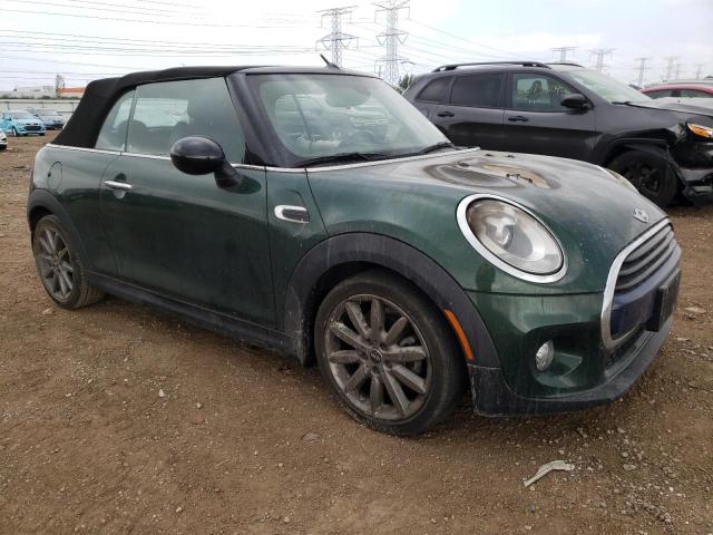 2017 Mini Convertible VIN WMWWG5C32H3C99977 COPART salvage auction — BURN - ENGINE, IL - SALVAGE CERTIFICATE, sold $725 on 2025-05-13 (photo 4)