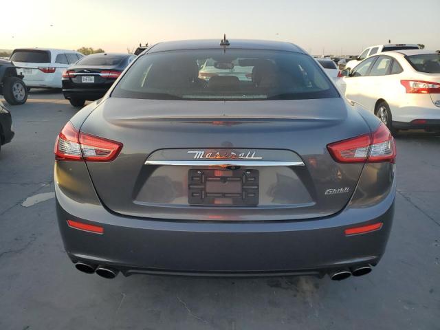 2017 Maserati Ghibli VIN ZAM57XSA9H1206127 COPART salvage auction — FRONT END, Salvage Title, sold $9,700 on 2023-10-26 (photo 6)