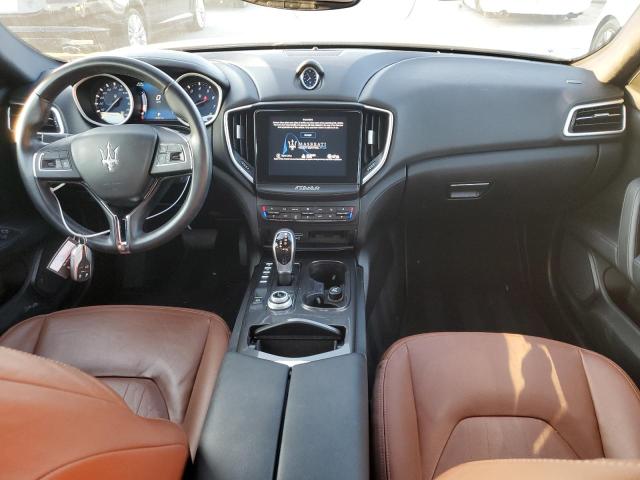 2017 Maserati Ghibli VIN ZAM57XSA9H1206127 COPART salvage auction — FRONT END, Salvage Title, sold $9,700 on 2023-10-26 (photo 8)