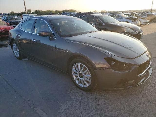 2017 Maserati Ghibli VIN ZAM57XSA9H1206127 COPART salvage auction — FRONT END, Salvage Title, sold $9,700 on 2023-10-26 (photo 4)