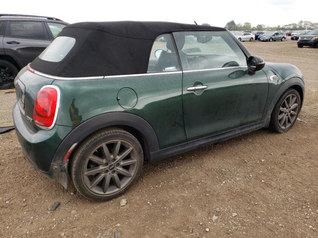 2017 Mini Convertible VIN WMWWG5C32H3C99977 COPART salvage auction — BURN - ENGINE, IL - SALVAGE CERTIFICATE, sold $725 on 2025-05-13 (photo 3)