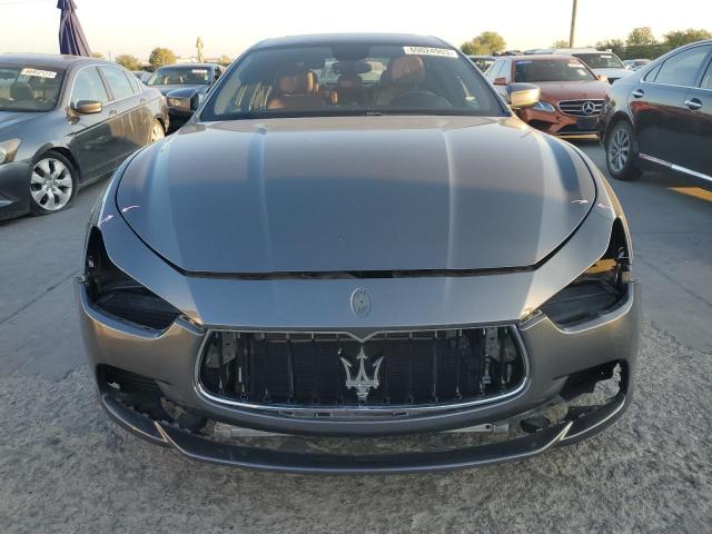 2017 Maserati Ghibli VIN ZAM57XSA9H1206127 COPART salvage auction — FRONT END, Salvage Title, sold $9,700 on 2023-10-26 (photo 5)