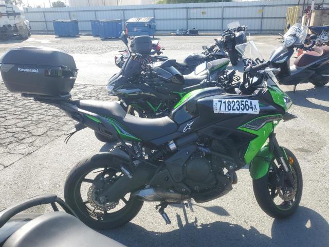 2022 Kawasaki Versys 650 VIN ML5LEEH16NDA01546 — COPART salvage auction photo