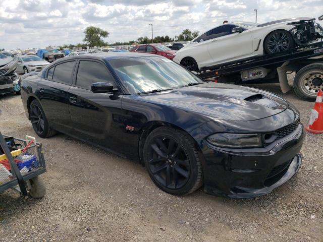 2019 Dodge Charger VIN 2C3CDXGJ3KH644667 COPART salvage auction — VANDALISM, TX - CERTIFICATE OF TITLE, sold $17,700 on 2024-12-11 (photo 4)