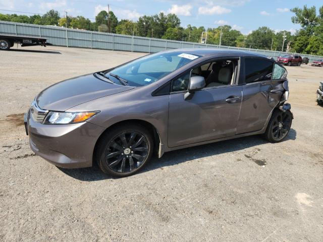 2012 Honda Civic VIN 19XFB2F53CE051183 COPART salvage auction — REAR END, Tx - Salvage Vehicle Title, sold $10 on 2026-07-02 (photo 1)