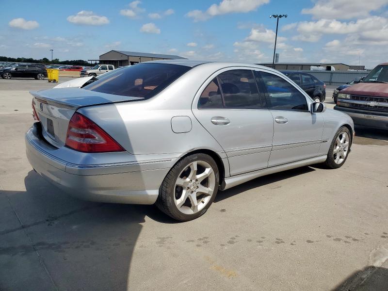2007 Mercedes-benz C class VIN WDBRF52H67F894033 COPART salvage auction — REAR END, Tx - Salvage Vehicle Title, sold $525 on 2026-08-20 (photo 3)