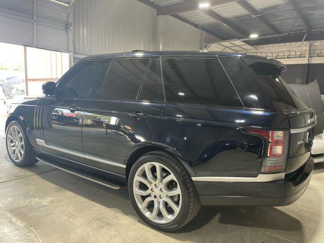 2014 Land rover RANGE ROVER VIN SALGS2TF6EA155229 COPART salvage auction — Damage History, TX - DEALER ONLY SALVAGE TITLE (P), sold $31,500 on 2025-10-10 (photo 3)