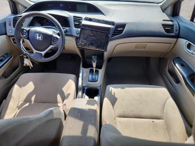 2012 Honda Civic VIN 19XFB2F53CE051183 COPART salvage auction — REAR END, Tx - Salvage Vehicle Title, sold $10 on 2026-07-02 (photo 8)