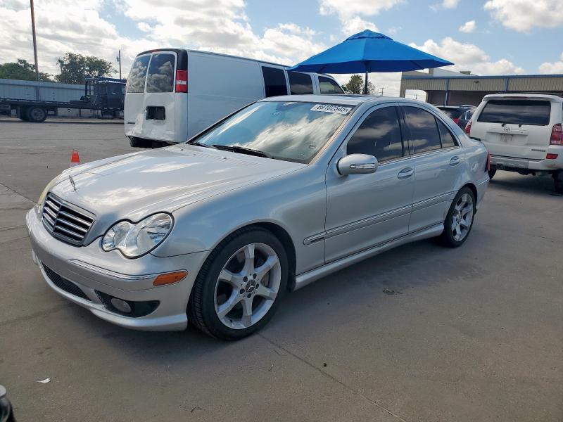 2007 Mercedes-benz C class VIN WDBRF52H67F894033 COPART salvage auction — REAR END, Tx - Salvage Vehicle Title, sold $525 on 2026-08-20 (photo 1)