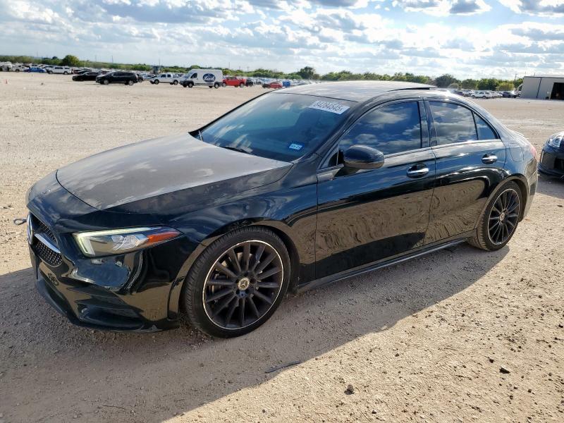 2020 Mercedes-benz A-class VIN WDD3G4EB1LW038628 COPART salvage auction — MECHANICAL, Tx - Certificate Of Title (P), sold $8,500 on 2026-07-30 (photo 1)