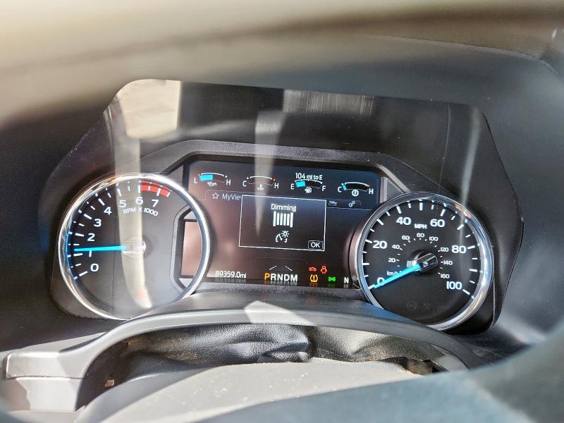 2021 Ford F-250 VIN 1FT7W2BN0MED89751 COPART salvage auction — Side, TX - SALVAGE VEHICLE TITLE, sold $18,500 on 2025-09-29 (photo 9)