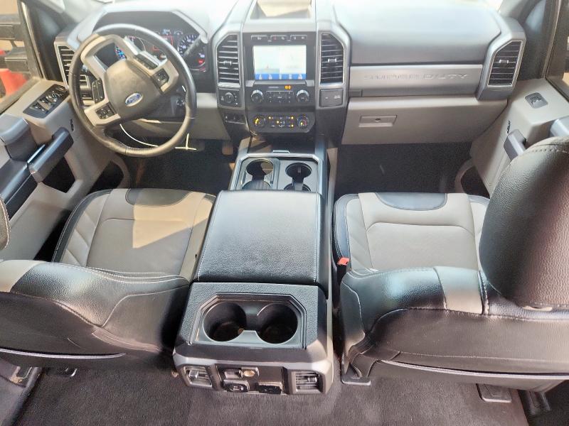2021 Ford F-250 VIN 1FT7W2BN0MED89751 COPART salvage auction — Side, TX - SALVAGE VEHICLE TITLE, sold $18,500 on 2025-09-29 (photo 8)