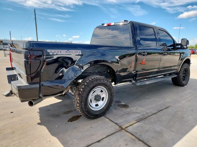 2021 Ford F-250 VIN 1FT7W2BN0MED89751 COPART salvage auction — Side, TX - SALVAGE VEHICLE TITLE, sold $18,500 on 2025-09-29 (photo 3)