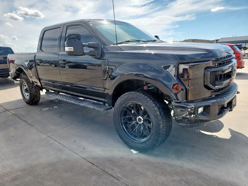 2021 Ford F-250 VIN 1FT7W2BN0MED89751 COPART salvage auction — Side, TX - SALVAGE VEHICLE TITLE, sold $18,500 on 2025-09-29 (photo 4)