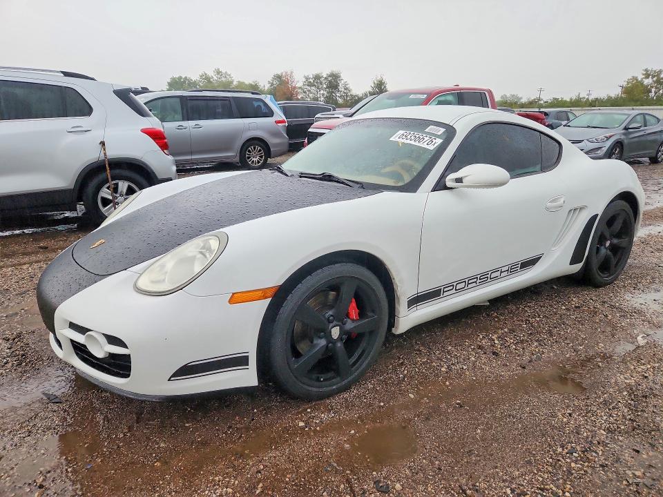 2006 Porsche Cayman VIN WP0AB29826U785075 — COPART salvage auction photo